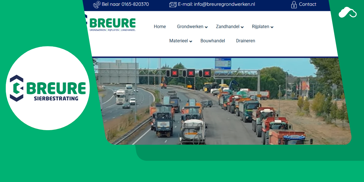 Breure Grondwerken Website