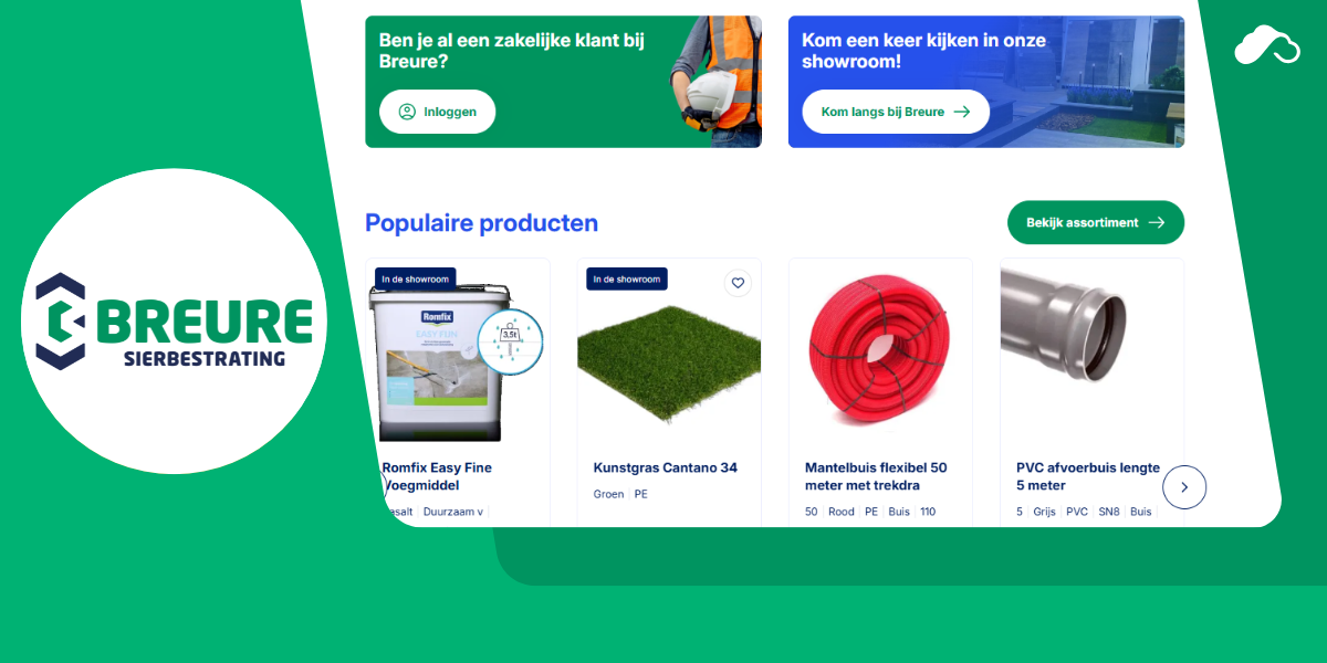 Breure Bouwhandel Webshop