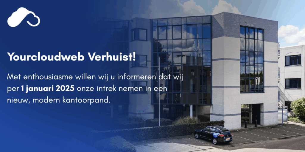 Yourcloudweb verhuist!