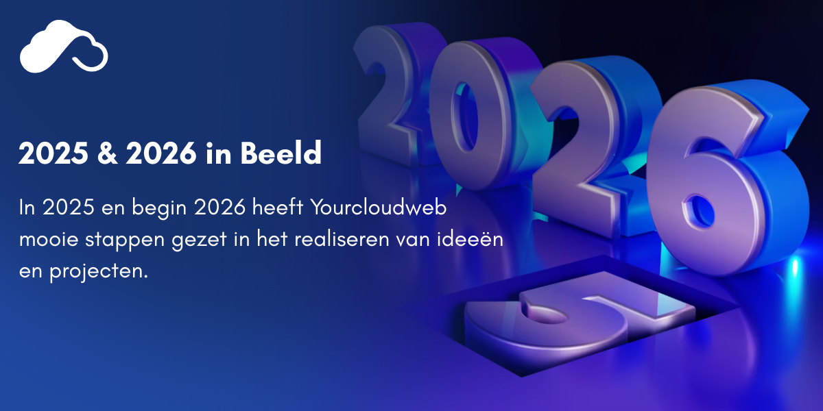 Yourcloudweb | Terugblik op 2025 en onze plannen voor 2026! Yourcloudweb | Terugblik op 2025 en onze plannen voor 2026!