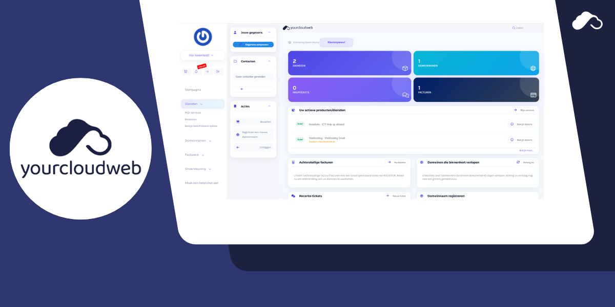 Verbeterd klantenportaal Verbeterd klantenportaal