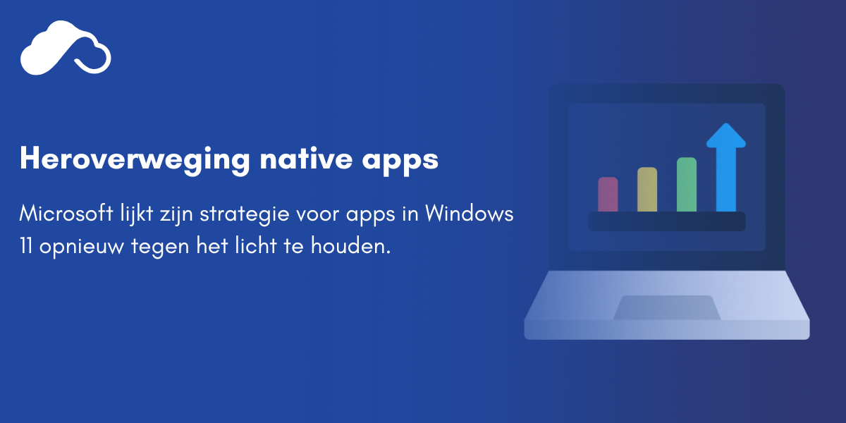 Microsoft heroverweegt native apps Windows 11