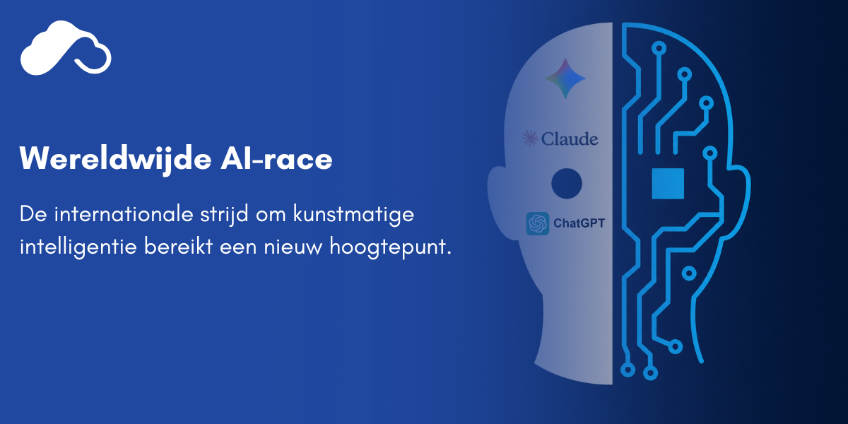 AI-race wereldwijd: Bedrijven en grootmachten in strijd