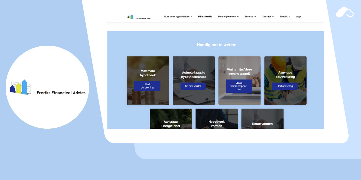 Een zakelijk communicatieplatform voor Freriks-advies